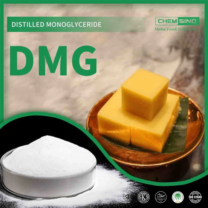 N. CAS 31566-31-1 Additivo alimentare ad alto valore di iodio del monogliceride distillato DMG