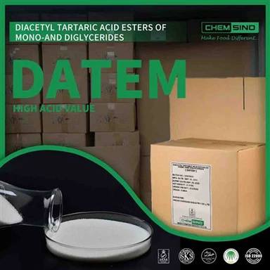 Potenziamento dei complessi proteici-polisaccaridi con DATEM