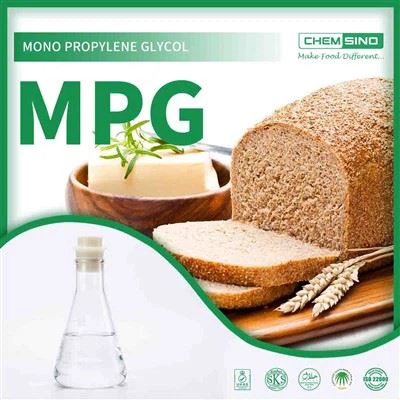 Usi del glicole propilenico sfuso negli alimenti E1520