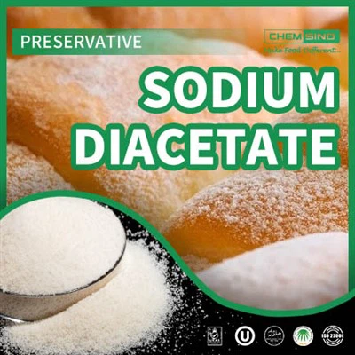 Additivo alimentare Diacetato di sodio E262 per condimenti e prodotti a base di carne