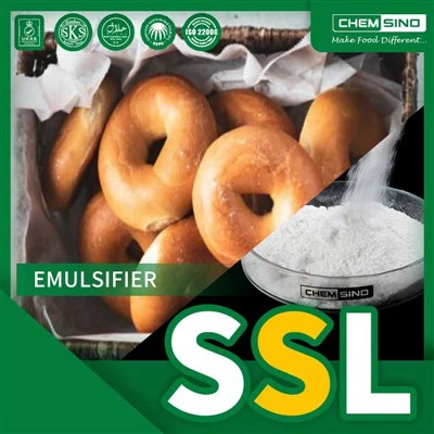 Emulsionante per prodotti da forno SSL E481 per una migliore struttura delle briciole